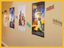 80's party posters